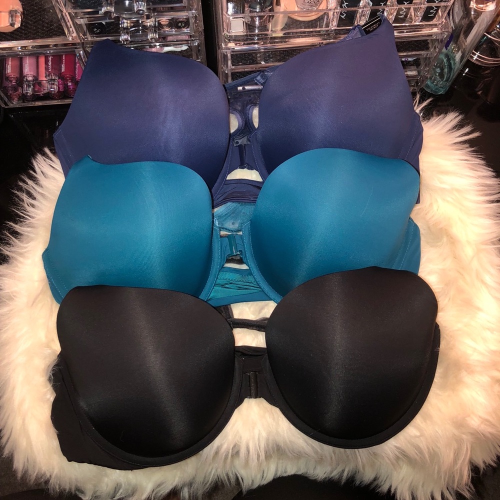 ‼️Bundle of 3 PerfectShape VictoriaSecret Bras 38D